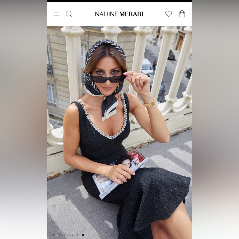 Nadine  Merabi  PENELOPE black dress